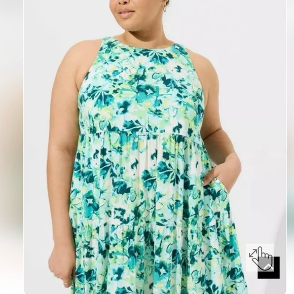 Torrid maxi dress.  Torrid size 2.  NWT - Picture 3 of 6